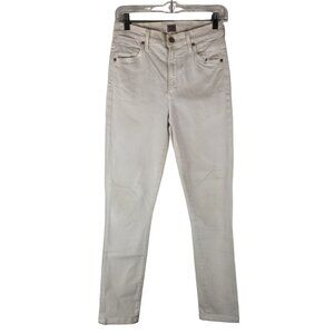 CITIZENS of Humanity Jeans Womens 27 Carlie Crop High Rise Skinny White Denim‎
